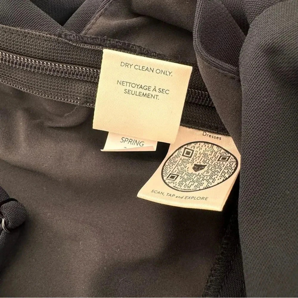 Lita by Ciara Womens Black Jumpsuit Tie Front Spaghetti Straps Size S NWT - Picture 11 of 11